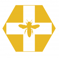 gallery/bee rescue logo yellow